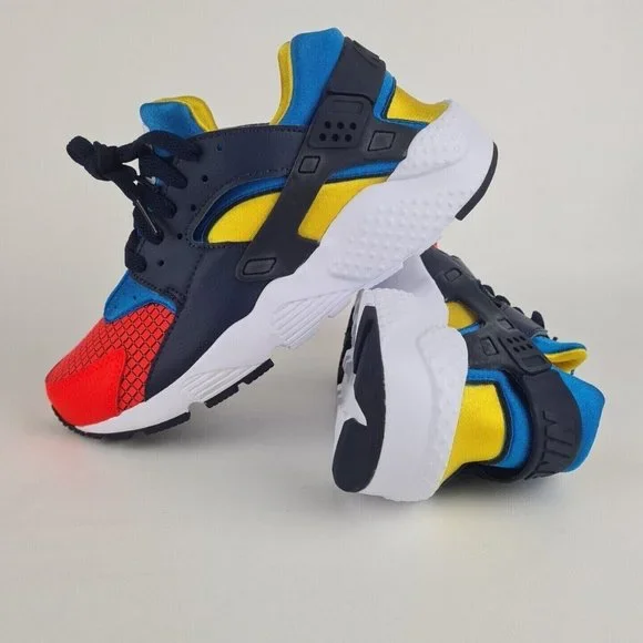 Nike Huarache Run Now Shoes Athletic Bright Crimson - Picture 10 of 12